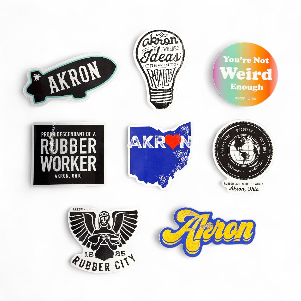 RCC Sticker Pack - 8 Stickers!