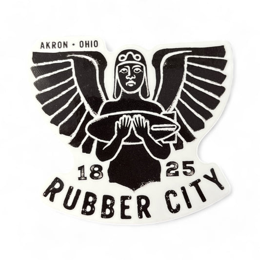The Fulton Angel Sticker - 3" x 3"