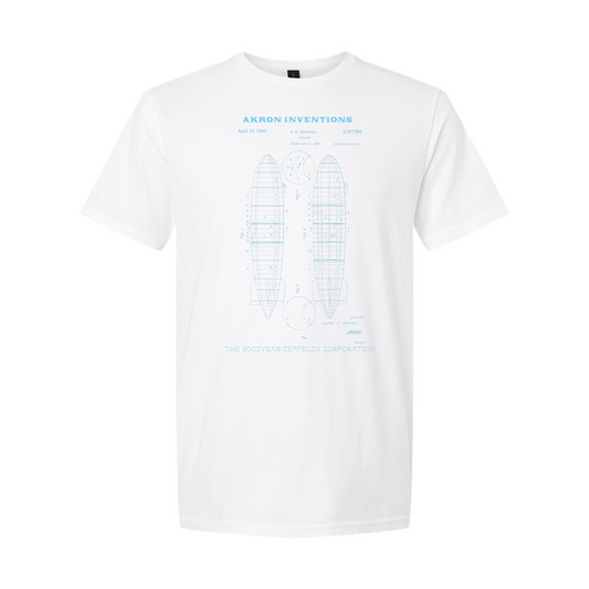 Akron Inventions Airship Tee