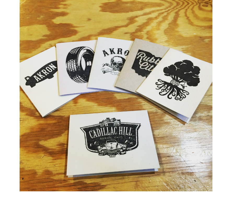 Akron Greeting Cards (set of 6)