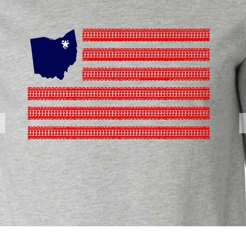 Rubber City Clothing Flag T-Shirt