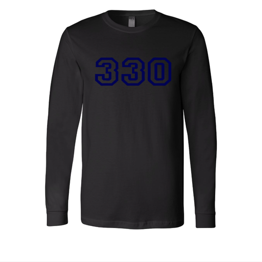 The 330 Long Sleeve T-Shirt (navy)
