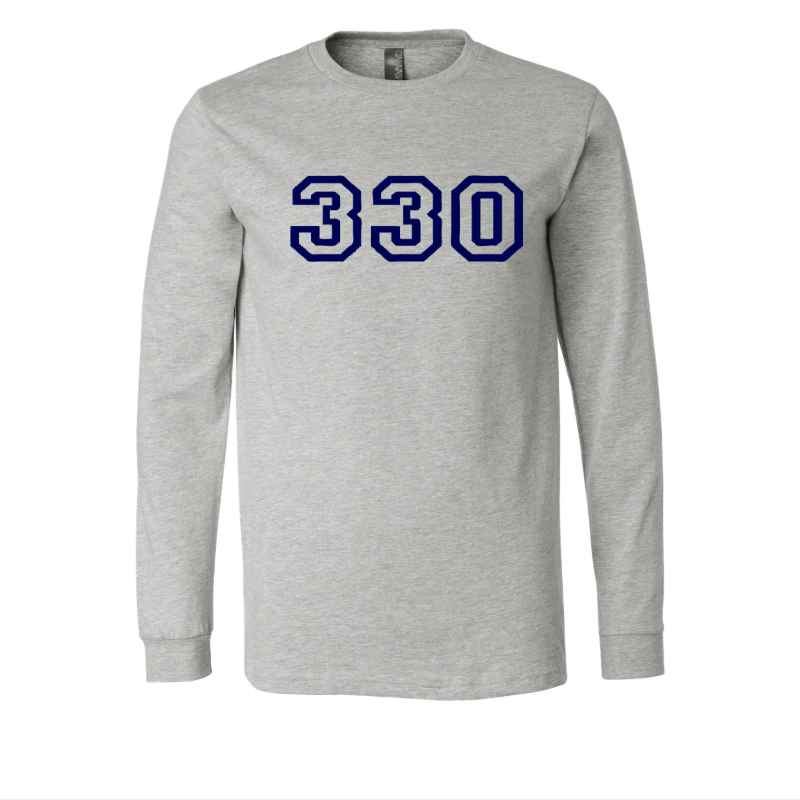 The 330 Long Sleeve T-Shirt (navy)