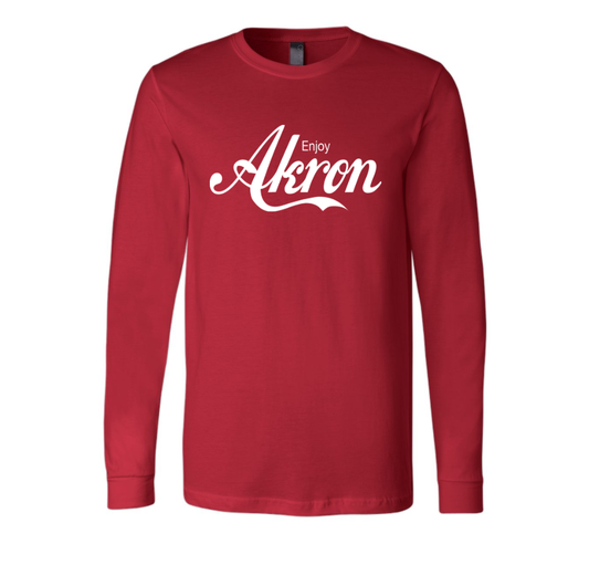 Enjoy Akron Long Sleeve T-Shirt