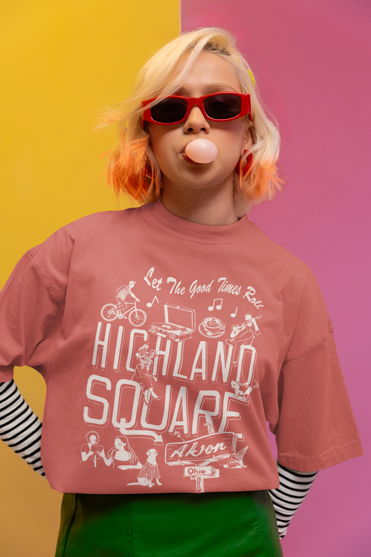 Highland Square Design in white