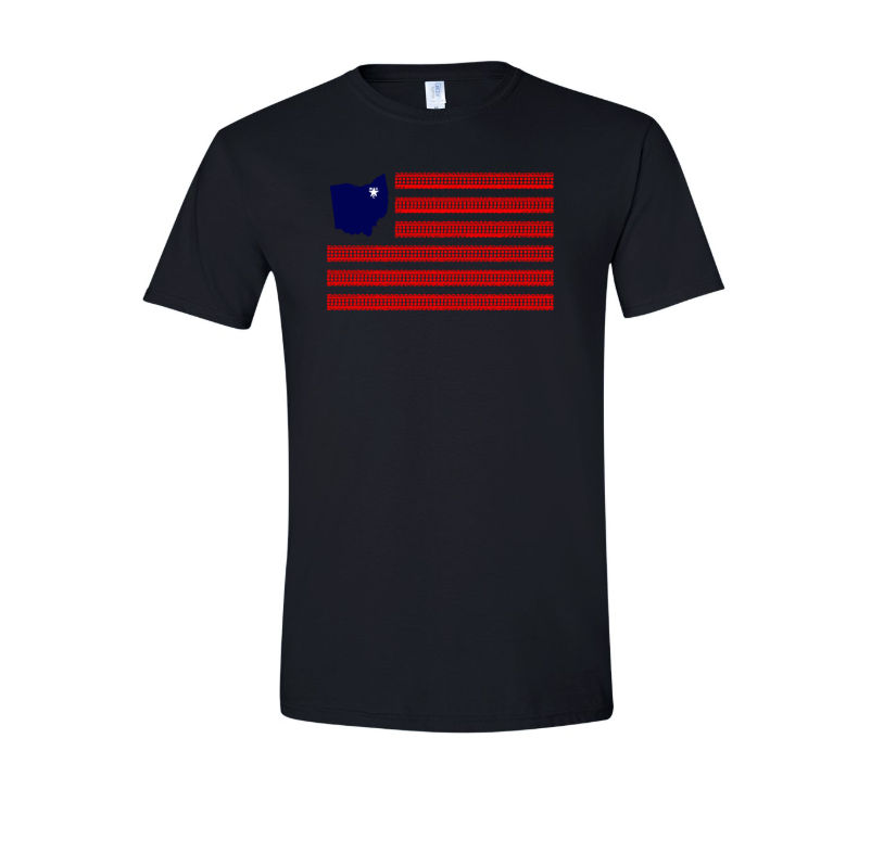 Rubber City Clothing Flag T-Shirt