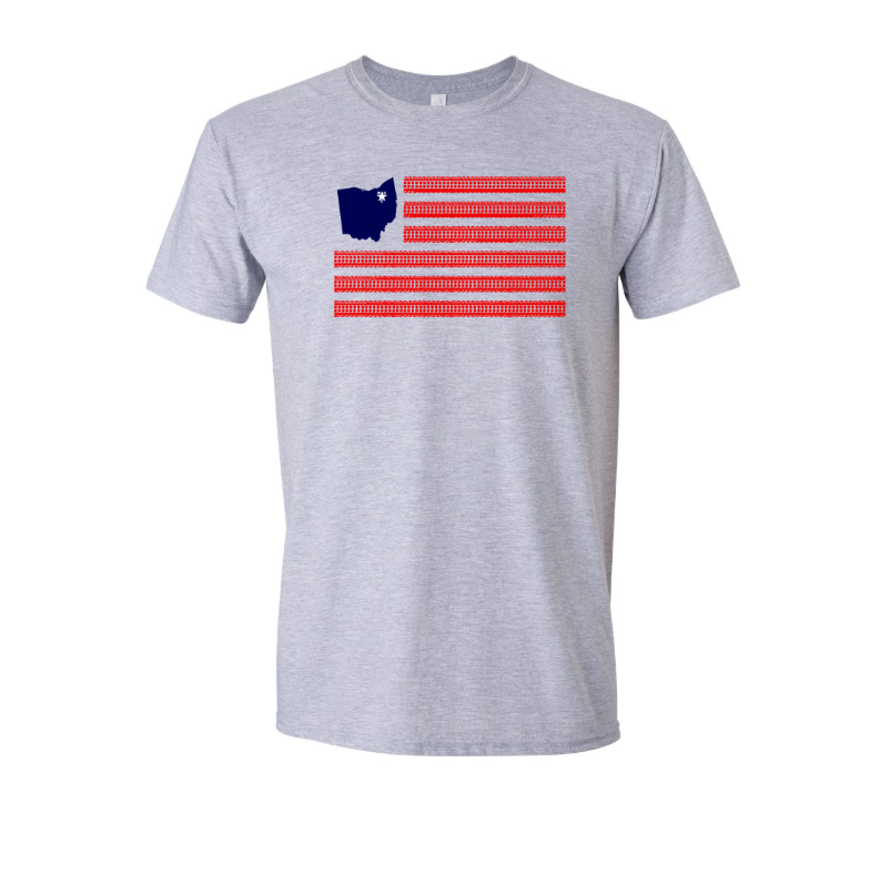 Rubber City Clothing Flag T-Shirt