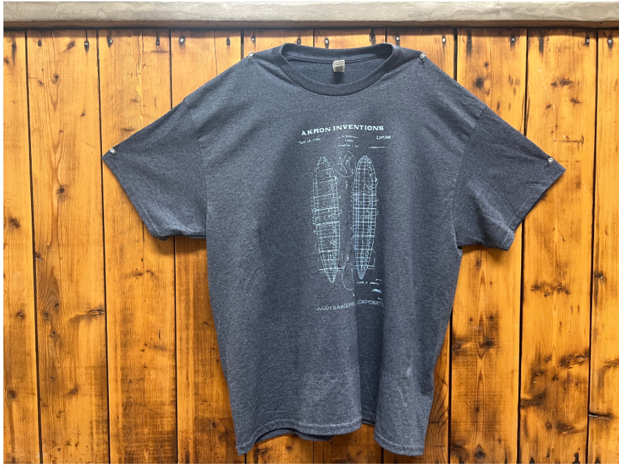 Blimp Patent Diagram T-Shirt