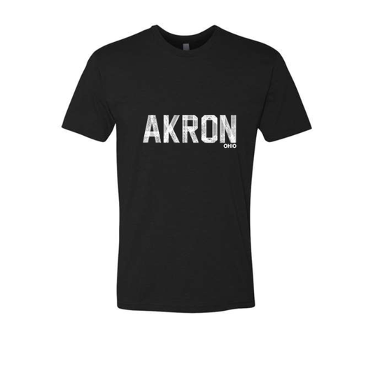 Akron Tread Design T-Shirt (glow-in-the-dark)