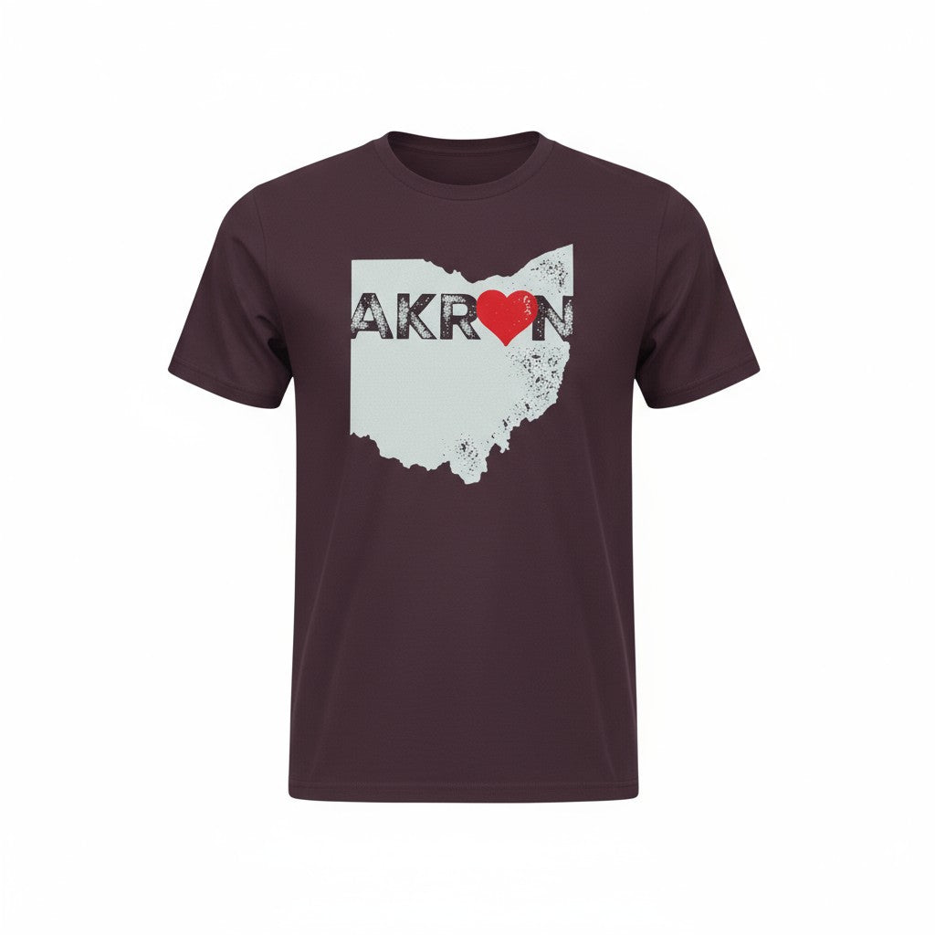 Akron Heart Tee