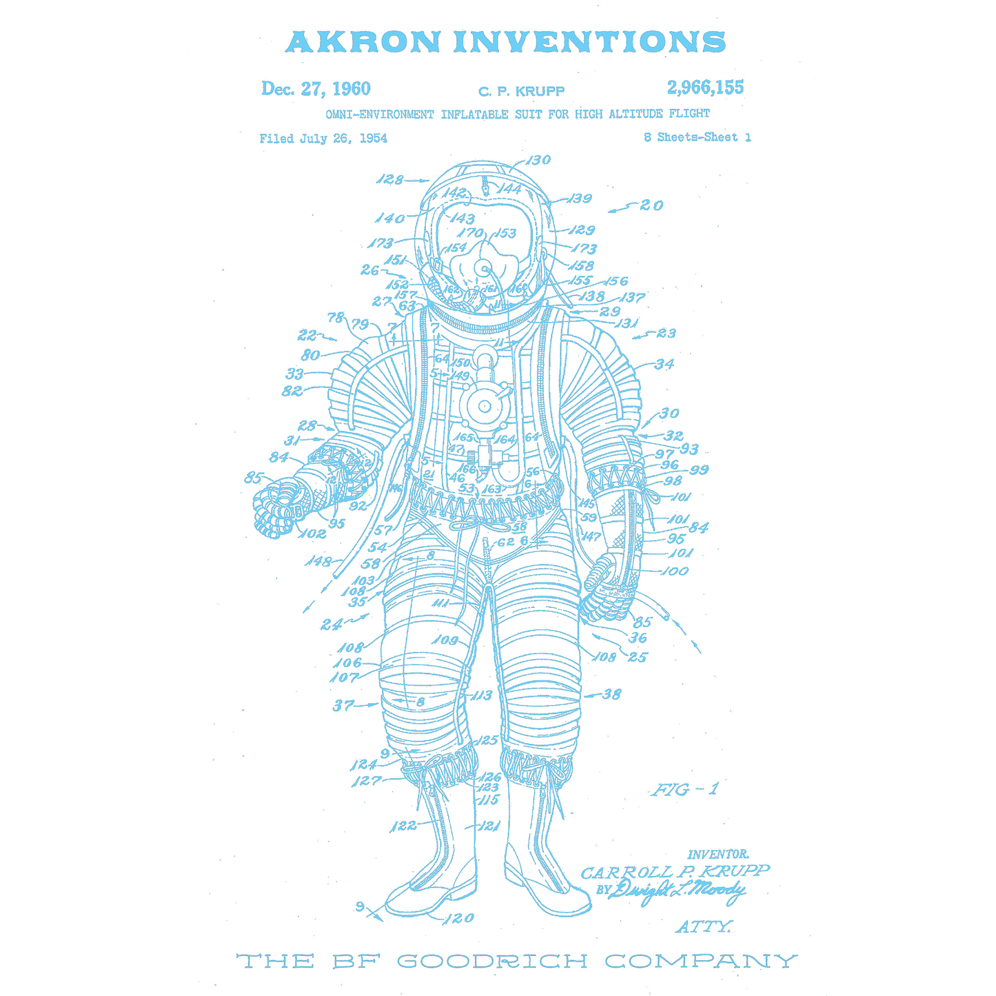 Akron Inventions Space Suit Tee