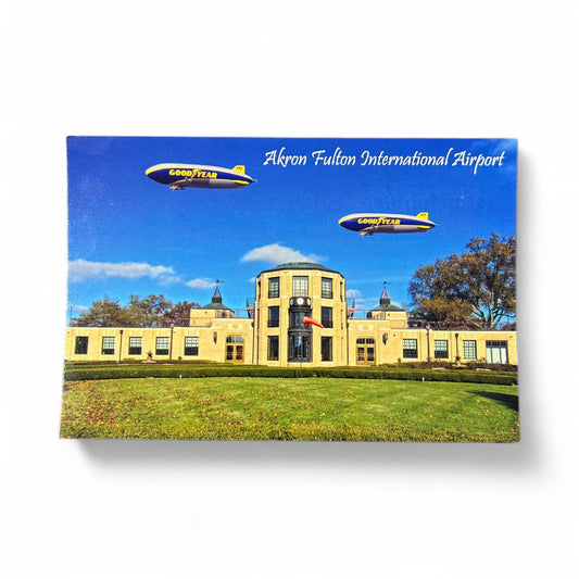 Akron Airport Postcard