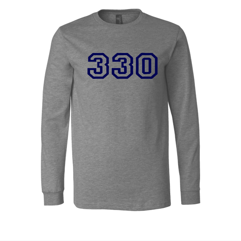 The 330 Long Sleeve T-Shirt (navy)