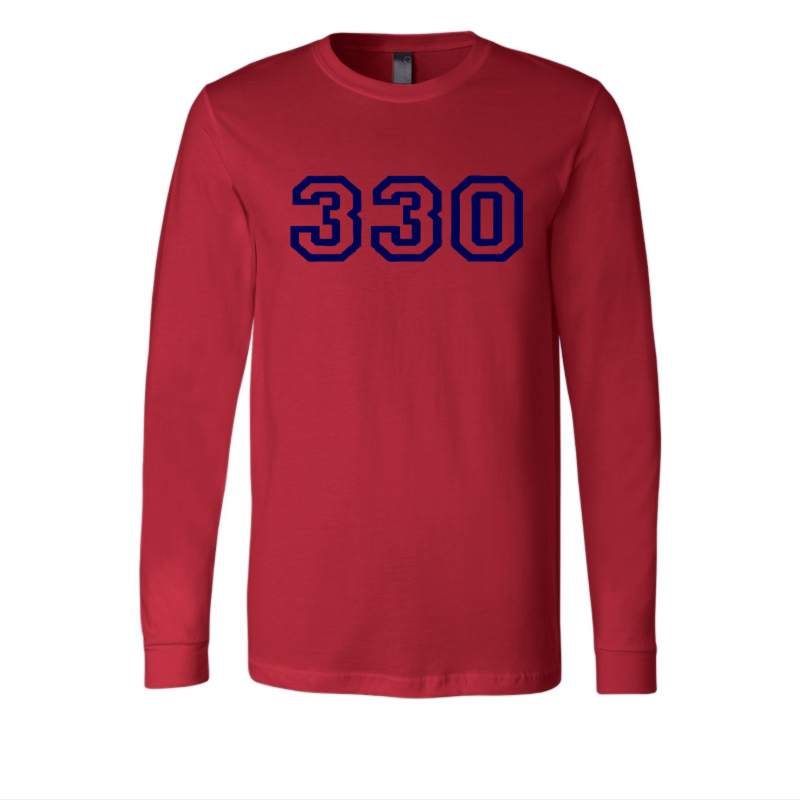 The 330 Long Sleeve T-Shirt (navy)